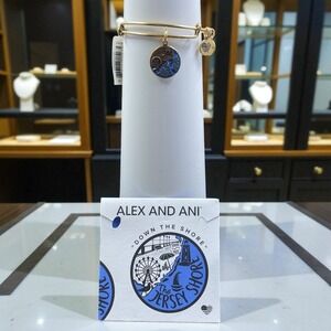 Alex And Ani Jersey Shore Bangle Bracelet Beach‎ Coastal Nautical Summer NWT